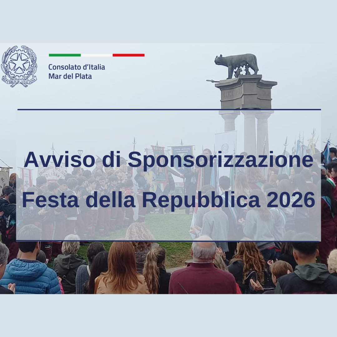 Avviso di sponsorizzazione 2026